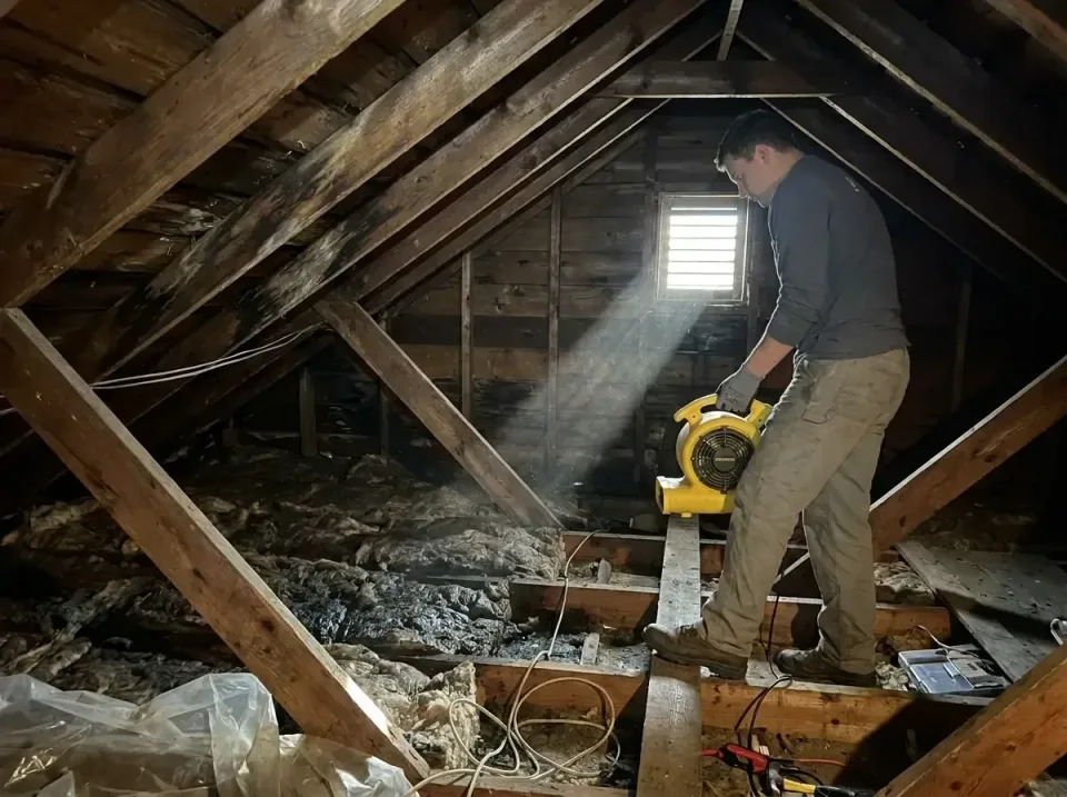 attic-water-damage-drying-proc-007 — frequently asked questions, Emergency Water Extraction & 24/7 Flood Response in Winsted…